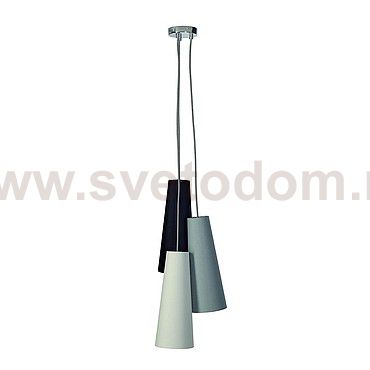 SLV 155770 SOPRANA CONE Pendelleuchte, PD-2, Stoff Schirme, 3xE14, max. 40W