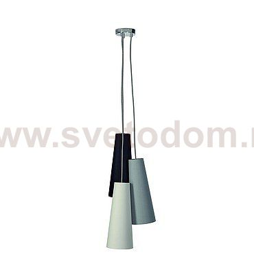 SLV 155770 SOPRANA CONE Pendelleuchte, PD-2, Stoff Schirme, 3xE14, max. 40W