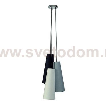 SLV 155770 SOPRANA CONE Pendelleuchte, PD-2, Stoff Schirme, 3xE14, max. 40W