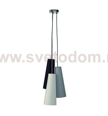 SLV 155770 SOPRANA CONE Pendelleuchte, PD-2, Stoff Schirme, 3xE14, max. 40W