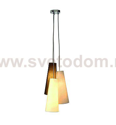 SLV 155770 SOPRANA CONE Pendelleuchte, PD-2, Stoff Schirme, 3xE14, max. 40W