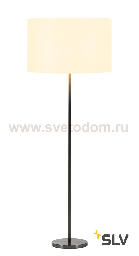 SLV 155795 SOPRANA SL-2 Stehleuchte, metall geb?rstet, ohne Schirm