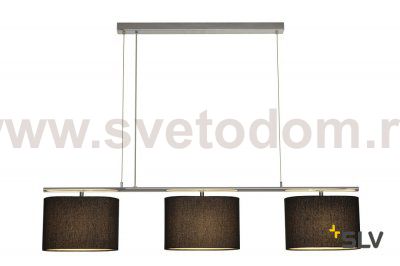 SLV 155870 TRIADEM Pendelleuchte, schwarz, 3xE27