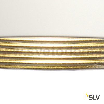 SLV 155921 FORCHINI M Pendelleuchte, PD-1, 50cm, rund, weiss/ silber, E27, max. 40W