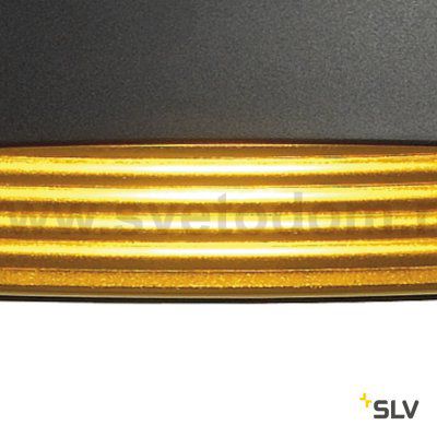 SLV 155930 FORCHINI M Pendelleuchte, PD-1, 50cm, rund, schwarz/ gold, E27, max. 40W