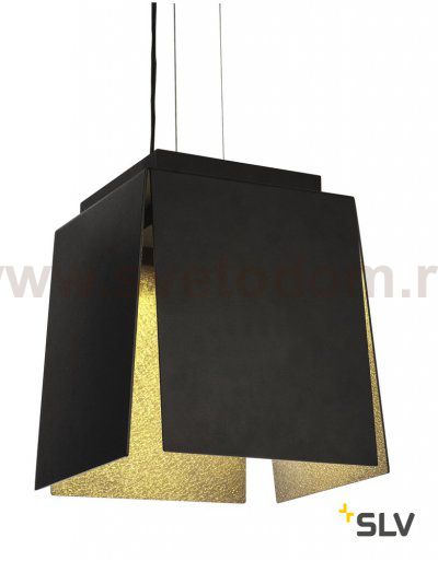 SLV 155960 AVENTO 30 PD светильник подвесной 15Вт с LED 3000К, 660лм, черный/ золото