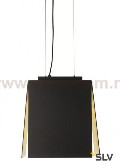 SLV 155960 AVENTO 30 PD светильник подвесной 15Вт с LED 3000К, 660лм, черный/ золото