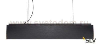 SLV 155970 AVENTO 110 PD светильник подвесной 28Вт с LED 3000К, 2400лм, черный/ золото