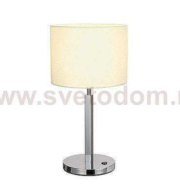 SLV 156041 TENORA Tischleuchte, TL-1, weiss, E27 max. 60W