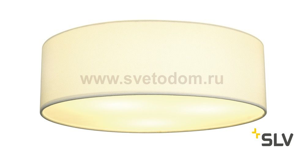 SLV 156051 TENORA Deckenleuchte, CL-1, weiss, E27 max. 60W