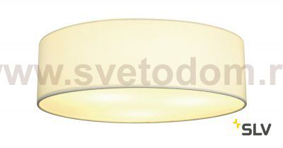 SLV 156051 TENORA Deckenleuchte, CL-1, weiss, E27 max. 60W
