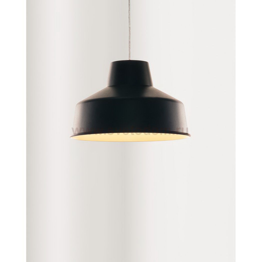 156090 SLV FENDA, абажур алюминиевый диам. 40 см для лампы E27 75Вт макс., черный / белый