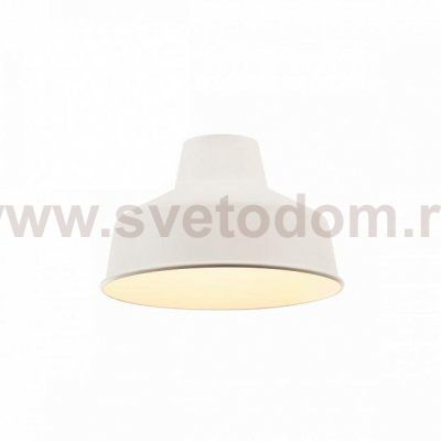 156091 SLV FENDA, абажур алюминиевый диам. 40 см для лампы E27 75Вт макс., белый