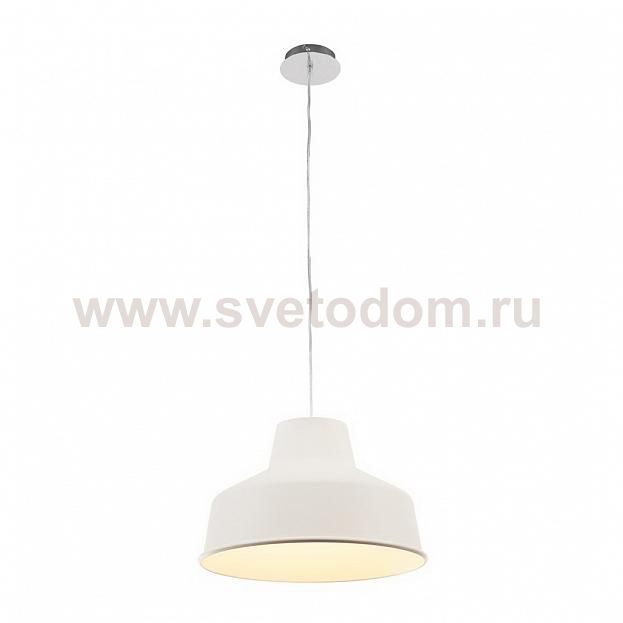 156091 SLV FENDA, абажур алюминиевый диам. 40 см для лампы E27 75Вт макс., белый