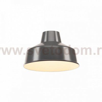 156095 SLV FENDA, абажур алюминиевый диам. 40 см для лампы E27 75Вт макс., серый / белый