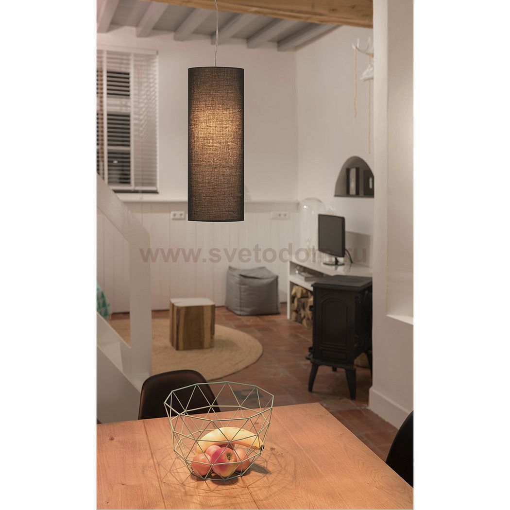 SLV 156140 FENDA Leuchtenschirm, D150/H400, schwarz