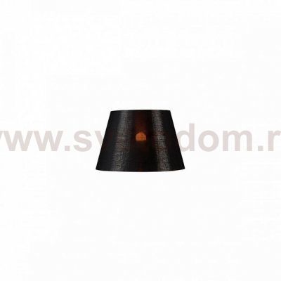 156172 SLV FENDA, абажур-конус диам. 30 см, черный / медь (40Вт макс.)