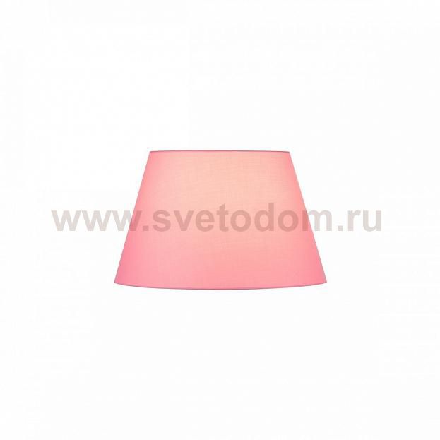 156189 SLV FENDA, абажур-конус диам. 45 см, розовый (40Вт макс.)