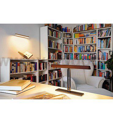 SLV 156237 VINCELLI TL Tischleuchte, schwarz/Bambus, 2700K LED