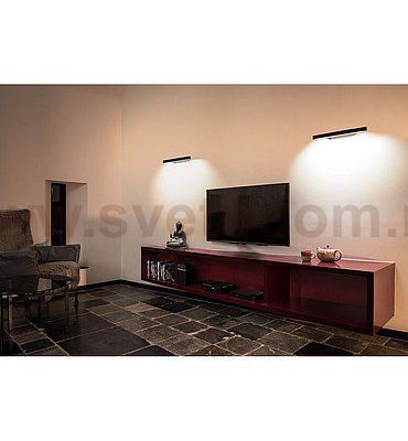 SLV 156247 VINCELLI WL Wandleuchte, schwarz/Bambus, 2700K LED