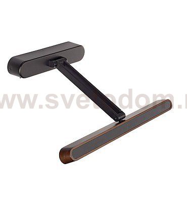 SLV 156257 VINCELLI DISPLAY Wandleuchte, schwarz/Bambus, 2700K LED