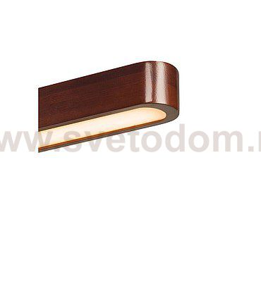 156287 SLV VINCELLI 2 WL светильник настенный с LED 9Вт (11Вт), 2700К, 500лм, черный / бамбук темный