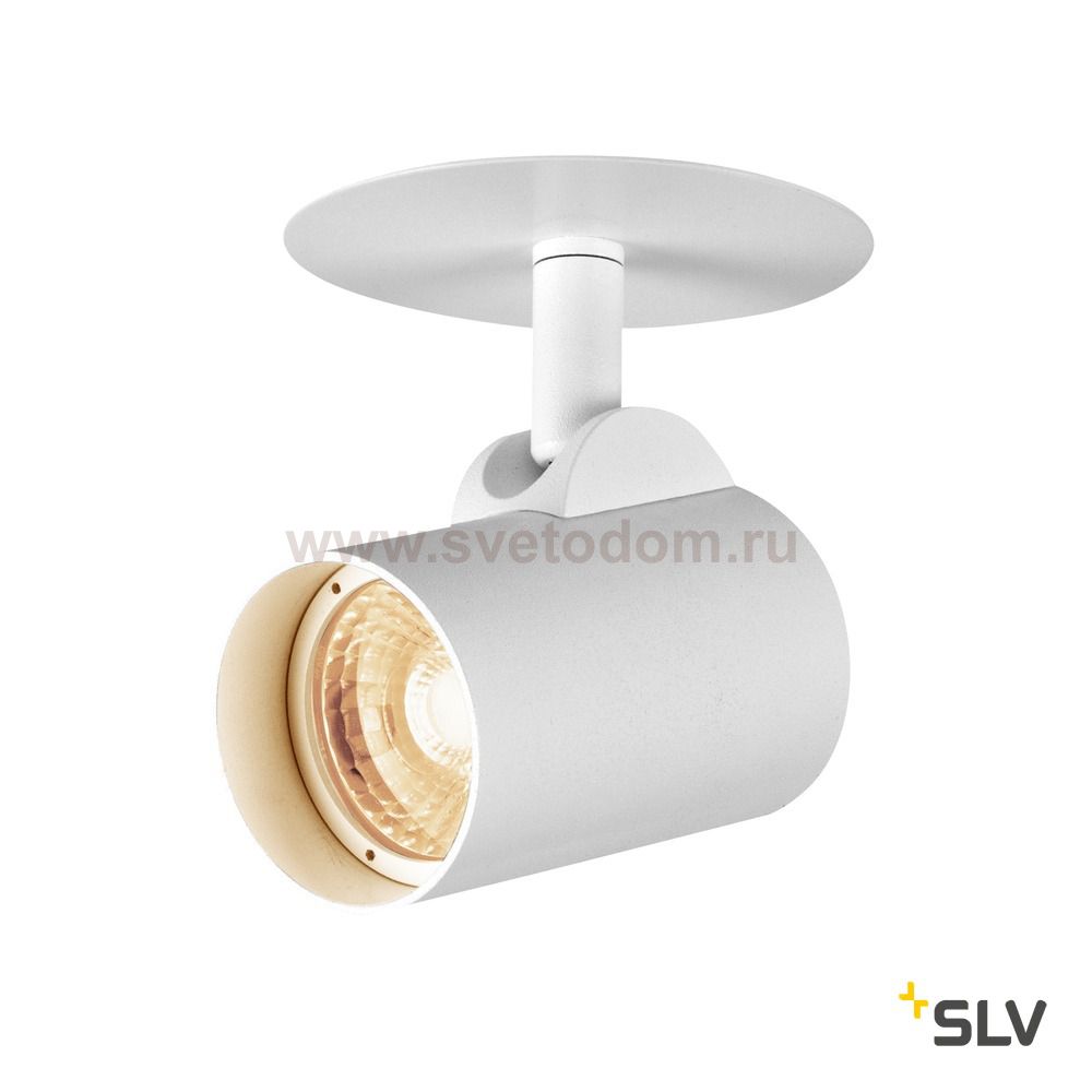 SLV 156531 HELIA EL светильник встраиваемый 500мА 9Вт с LED 3000К, 800лм, 35°, CRI>90, белый
