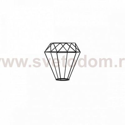 156950 SLV FENDA, абажур проволочный диам. 20.5 см, черный матовый