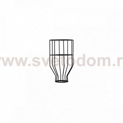 156960 SLV FENDA, абажур проволочный диам. 14 см, черный матовый