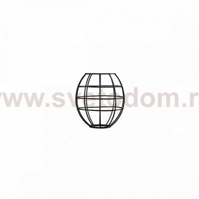 156970 SLV FENDA, абажур проволочный диам. 17.5 см, черный матовый