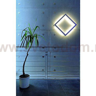 SLV 157381 OPEN GRILL Wand- und Deckenleuchte, eckig, weiss, 4xG5, 4x24W