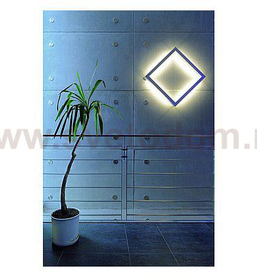 SLV 157381 OPEN GRILL Wand- und Deckenleuchte, eckig, weiss, 4xG5, 4x24W