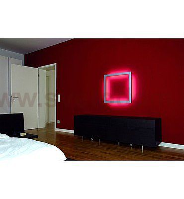 SLV 157381 OPEN GRILL Wand- und Deckenleuchte, eckig, weiss, 4xG5, 4x24W