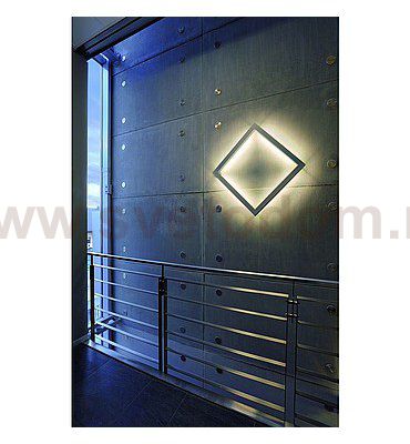 SLV 157381 OPEN GRILL Wand- und Deckenleuchte, eckig, weiss, 4xG5, 4x24W