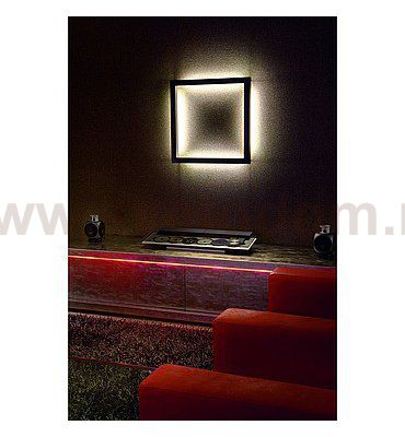 SLV 157381 OPEN GRILL Wand- und Deckenleuchte, eckig, weiss, 4xG5, 4x24W