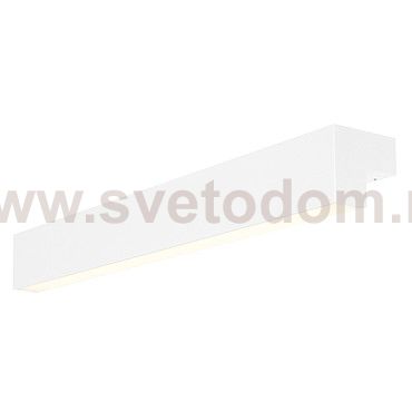 SLV 157431 L-LINE 60 LED, Wand- und Deckenleuchte, IP44, 3000K, 1500lm, weiss