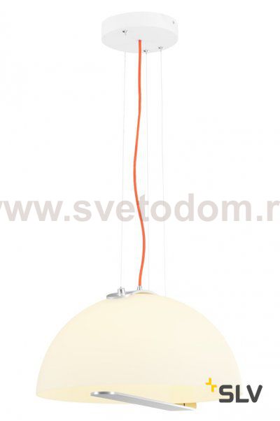 SLV 157701 Mod. 86 LED, Pendelleuchte, weiss/ silber