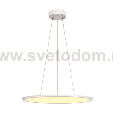 SLV 158622 LED PANEL ROUND, Pendeleuchte , weiss, 360LED, 40W, dimmbar 1-10V, 2700K