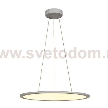 SLV 158633 LED PANEL ROUND, Pendelleuchte , silbergrau, 360LED, 40W, dimmbar 1-10V, 3000K