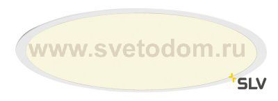 SLV 158664 LED PANEL ROUND, Einbauleuchte , weiss, 360LED, 40W, ohne Treiber, 4000K