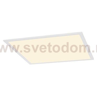 SLV 158703 I-VIDUAL LED Panel f?r Rasterdecken, 595x595mm, mattweiss, 3000K