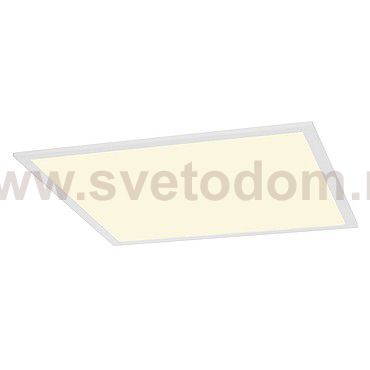 SLV 158704 I-VIDUAL LED Panel f?r Rasterdecken, 595x595mm, mattweiss, 4000K