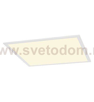 SLV 158704 I-VIDUAL LED Panel f?r Rasterdecken, 595x595mm, mattweiss, 4000K