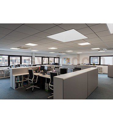 SLV 158713 I-VIDUAL LED Panel f?r Rasterdecken, 620x620mm, mattweiss, 3000K