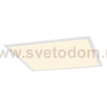 SLV 158713 I-VIDUAL LED Panel f?r Rasterdecken, 620x620mm, mattweiss, 3000K