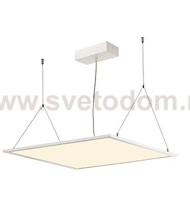 SLV 158713 I-VIDUAL LED Panel f?r Rasterdecken, 620x620mm, mattweiss, 3000K