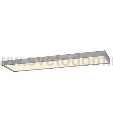 SLV 158732 I-PENDANT PRO LED Panel Pendelleuchte, 1195x295mm, silbergrau, 230V, 2700K