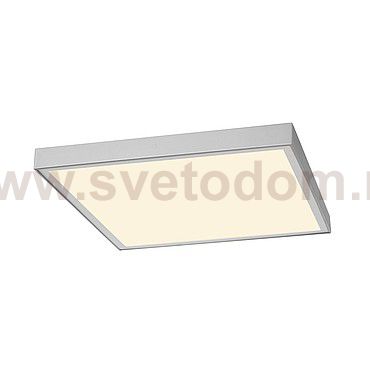 158743 SLV I-VIDUAL LED PANEL 60x60 светильник встраиваемый с LED 35Вт, 3000К, 3250лм, без БП, серебристый