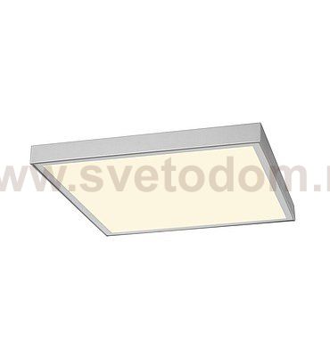 158744 SLV I-VIDUAL LED PANEL 60x60 светильник встраиваемый с LED 35Вт, 4000К, 3650лм, без БП, серебристый