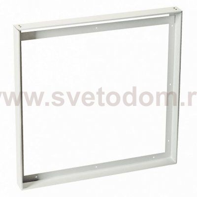 SLV 158762 Universal-Aufbaurahmen f?r quadratische LED-Panels in 595x595mm, mattweiss